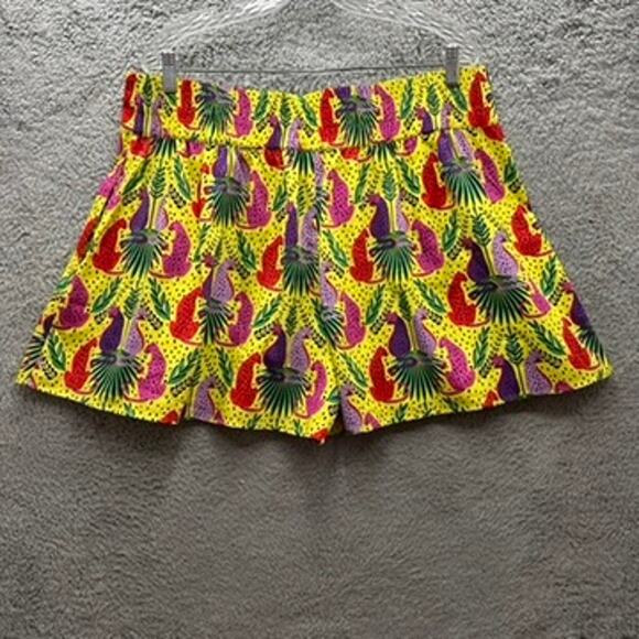 Emily McCarthy XL Skort Colorful Panthers Palms Lined Activewear Tennis EUC - Picture 5 of 7